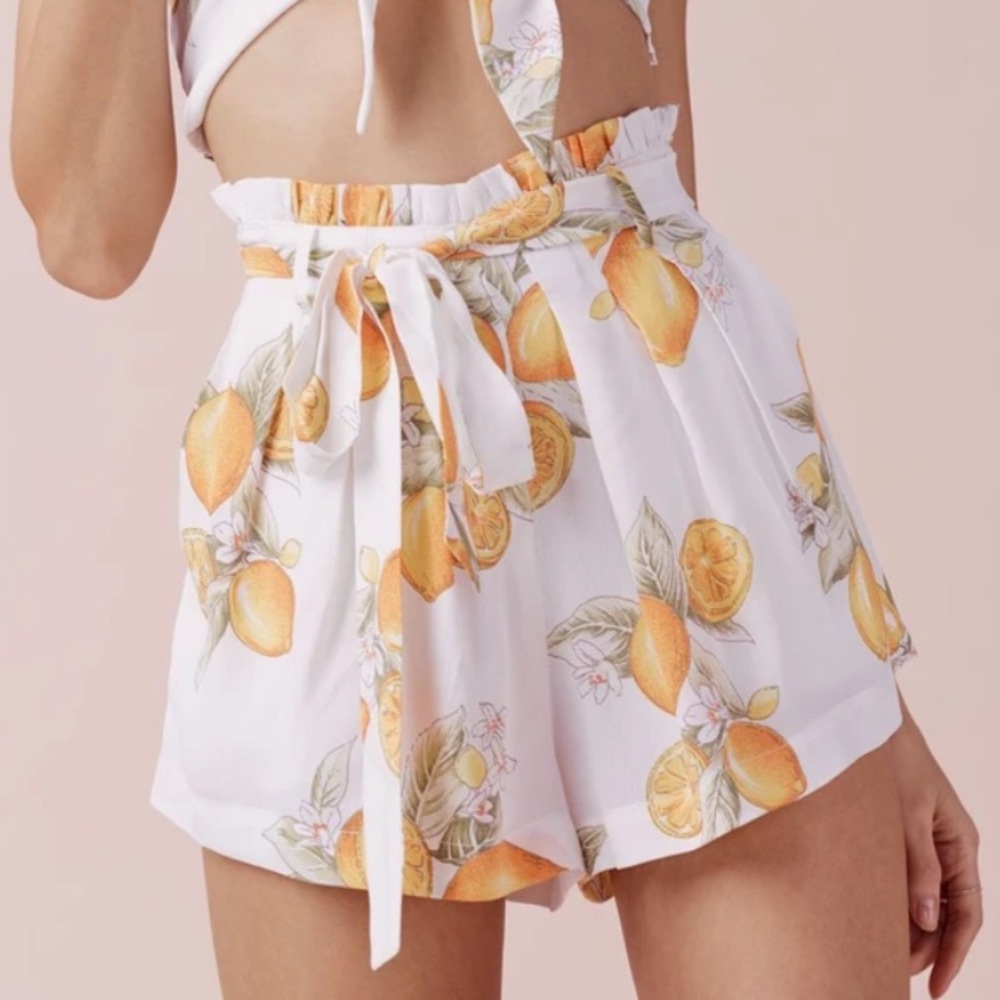COPY - FOR LOVE & LEMONS LEMONADE SHORTS